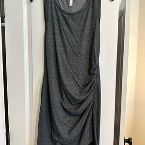 Leith Heather Gray Sleeveless Dress